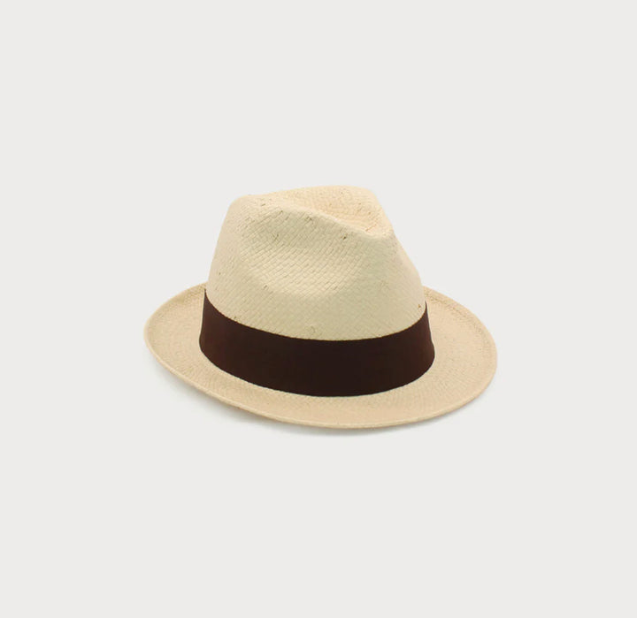 Zwartkop Trilby in Beige & Brown